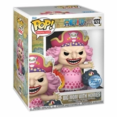One piece super sized pop! animation vinyl figurine big mom w/homies 15 cm