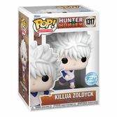 Hunter x hunter pop! animation vinyl figurines killua w/skateboard 9 cm