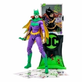 Dc multiverse figurine batgirl jokerized (three jokers) (gold label) 18 cm