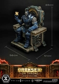 Throne legacy series statuette 1/4 justice league (comics) darkseid on throne design by carlos d'anda deluxe bonus version 65 cm