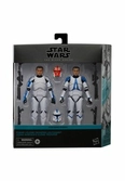 Star wars: ahsoka black series pack 2 figurines phase i clone trooper lieutenant & 332nd ahsoka's clone trooper 15 cm