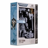 Warhammer 40k figurine space wolves wolf guard (artist proof) 18 cm