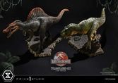 Jurassic park iii statuette prime collectibles 1/38 t-rex 17 cm