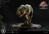Jurassic park iii statuette prime collectibles 1/38 t-rex 17 cm