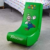 X rocker - siège de jeu video rocker super mario officiel luigi joy edition