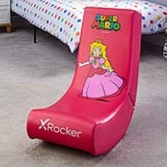 X rocker - siège de jeu video rocker super mario officiel princesse peach joy edition