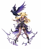 Genshin impact statuette pvc 1/7 fischl 22 cm