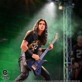 Slayer statuette rock iconz 1/9 tom araya ii 22 cm