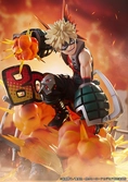 My hero academia statuette pvc 1/7 katsuki bakugo: great explosion murder god dynamight 25 cm
