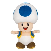 Super mario - peluche toad bleu- 20cm (nintendo togetherplus)