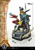 Seven deadly sins concept masterline series statuette meliodas, ban and king 55 cm