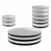 Wizkids deep cuts pack de 12 socles transparents pour miniatures