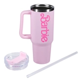 Barbie - mug de voyage xl multiway avec paille 1200ml
