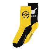 Pokemon pack 3 paires de chaussettes pikachu 39-42