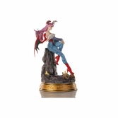 Darkstalkers statuette pvc morrigan aensland player 2 variant 25 cm