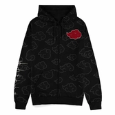 Naruto shippuden sweater à capuche akatsuki all over (l)