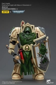 Warhammer 40k figurine 1/18 dark angels deathwing knight with mace of absolution 2 12 cm