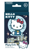 Hello kitty - cartes à jouer avec boîte de rangement en métal