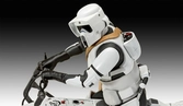 Star wars maquette 1/12 speeder bike 26 cm