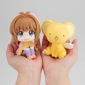Cardcaptor sakura statuette pvc look up sakura kinomoto with kero-chan 11 cm