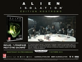 Alien Isolation - édition nostromo - XBOX ONE
