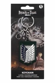 Llavero metalico logo attack on titan