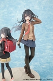 Rascal does not dream of a knapsack kid statuette pvc mai sakurajima high school graduation ver. & knapsack kid 19 cm