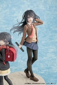 Rascal does not dream of a knapsack kid statuette pvc mai sakurajima high school graduation ver. & knapsack kid 19 cm