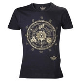 T-Shirt Zelda Map Or - L