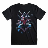 Spider-man t-shirt spiderverse back (m)