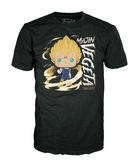 Dragonball z pop! & tee set figurine et t-shirt majin vegeta (gw) (l)