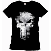 T-Shirt Marvel Punisher Crâne abîmé - M