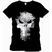 T-Shirt Marvel Punisher Crâne abîmé - S