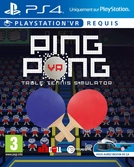 Ping Pong Table Tennis Simulator - Playstation VR - PS4