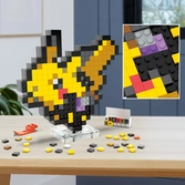 Pokémon jeu de construction mega pikachu pixel art