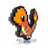 Pokémon jeu de construction mega salaméche pixel art
