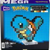 Pokémon jeu de construction mega carapuce pixel art