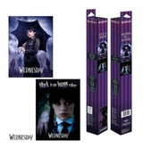 Mercredi - mercredi addams - set 2 posters 52 x 38cm