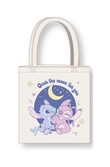 Stitch & angel - over the moon - tote bag 36x39cm