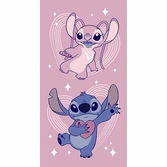 Lilo & stitch -aloha fleur -serviette de plage 100% polyester 70x140cm