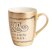 Willy wonka - golden ticket - mug - 350 ml