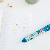 Stitch - stylo-bille 10 couleurs 3d