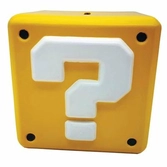 Super mario - bloc point d'interrogation - tirelire 12.3cm