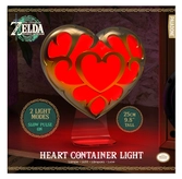 The legend of zelda - coeur - lampe 25cm
