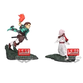 Demon slayer - tanjiro kamado - figurine combination battle 1/2 9cm