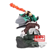 Demon slayer - tanjiro kamado - figurine combination battle 1/2 9cm