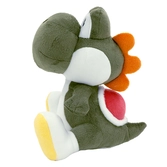 Super mario - yoshi noir - peluche 20cm