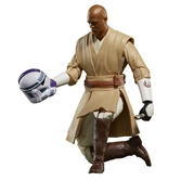 Star wars -mace windu & soldat clone 187 légion -fig black series 15cm