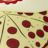 Tortues ninja - pizza - casquette baseball premium - 58 cm