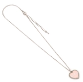 Barbie - collier chaine - coeur rose